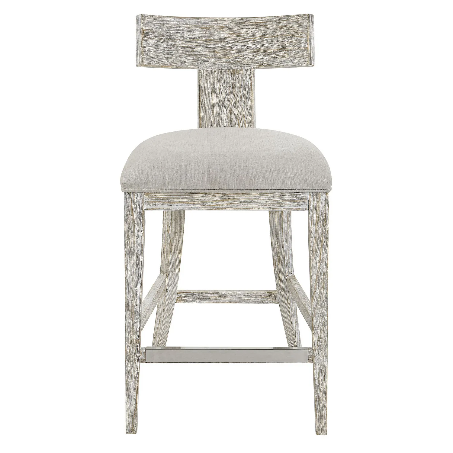 Idris Counter Stool in Whitewashed