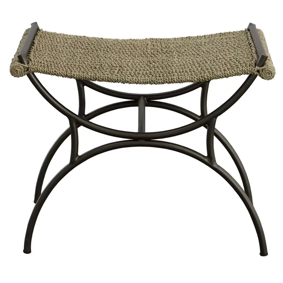Playa Bench in Brushed Gunmetal