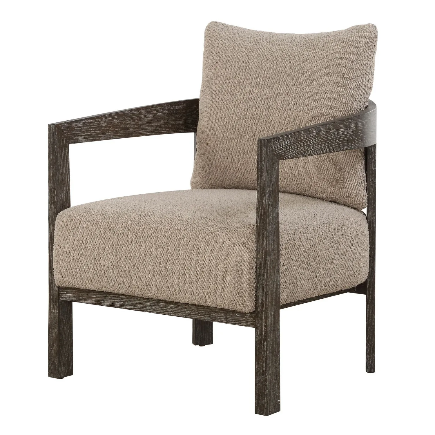 Sienna Accent Chair in Solid Oak