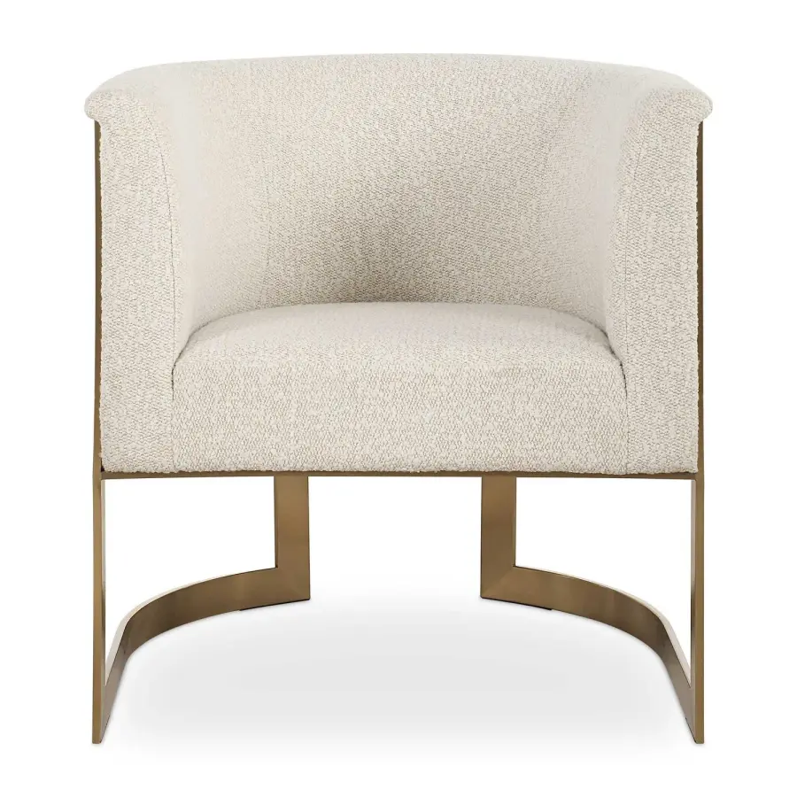 Bellina Chair in Brushed Gold