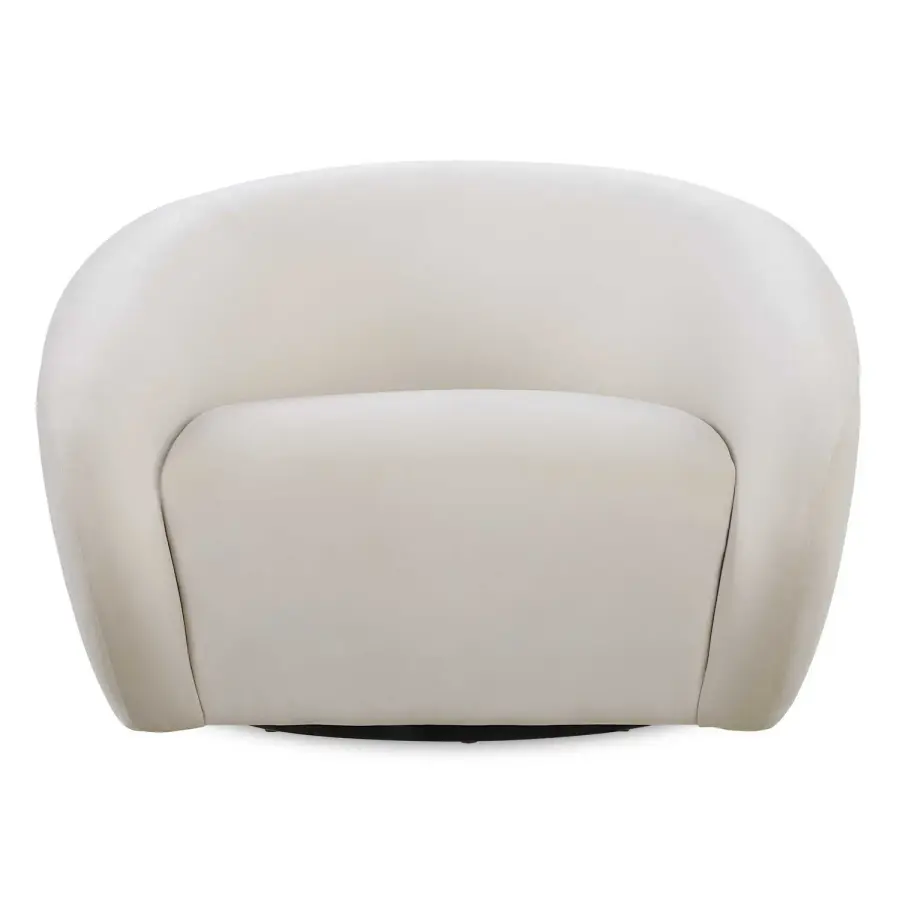 DeSoto Swivel Chair in Cream