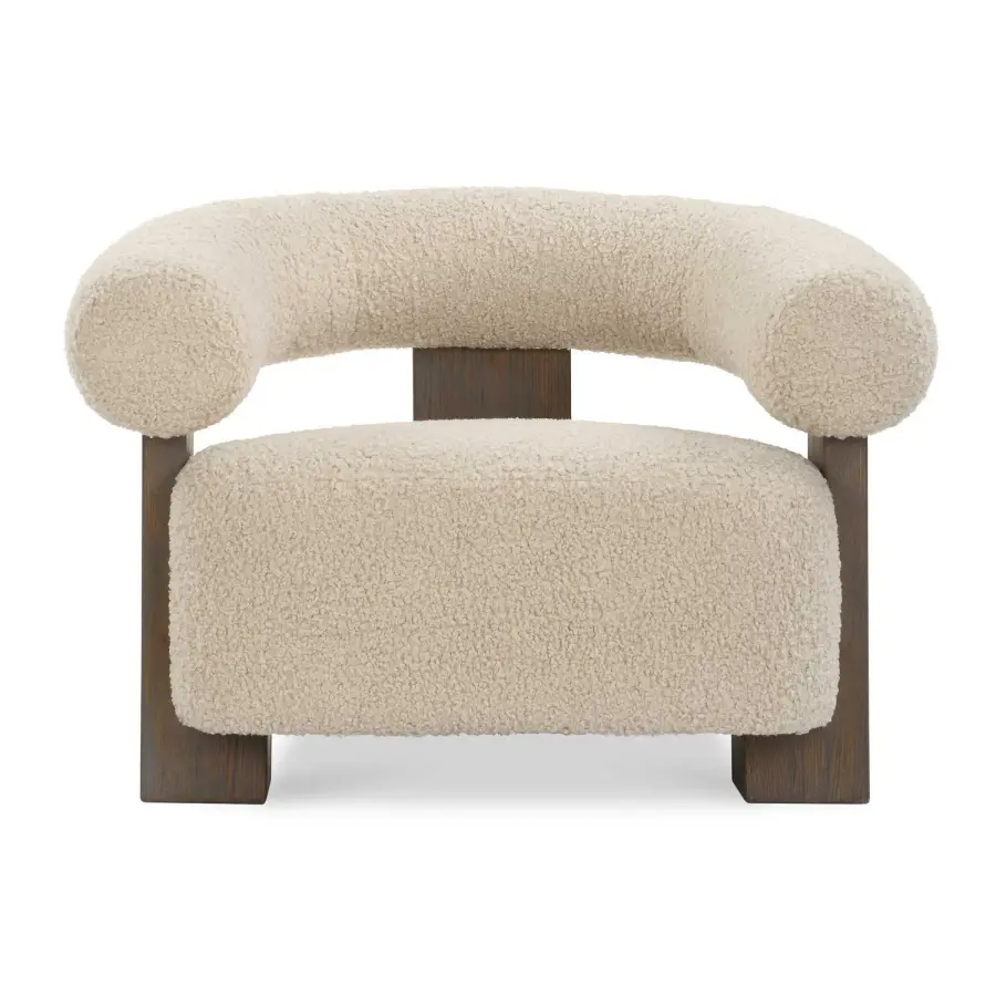 Lennox Accent Chair in Dark Walnut