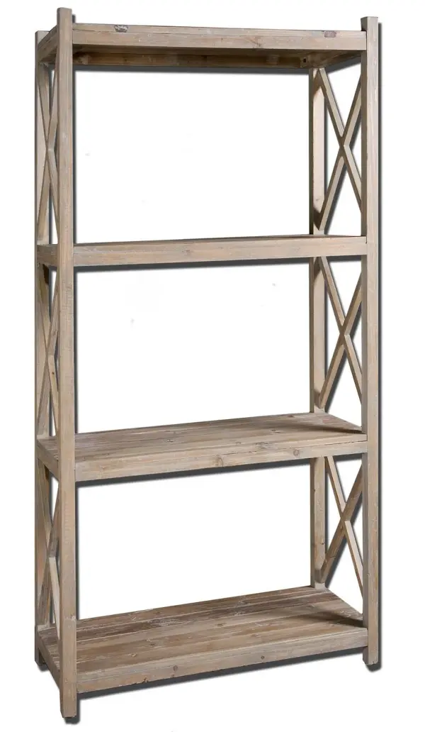 Naturally Weathered, Reclaimed Fir Wood With A Light Gray Glaze. Solid Wood Will Continue To Move With Temperature And Humidity Changes, Which Can Result In Small Cracks And Uneven Surfaces, Adding To Its Authenticity And Character. Collection: Stratford Designer: Matthew Williams Finish: Light Gray Glaze Width: 39.38" Height: 78.75" Length: 17.75" Weight: 74.04 lb Extension from Wall: 17.75" Bulb Type: tbn Material: Reclaimed Fir Country of Origin: China Safety Rating: Indoor Only