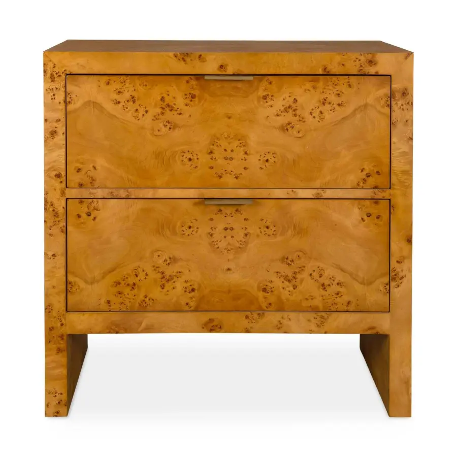 Indus Chest in Natural Poplar Burl