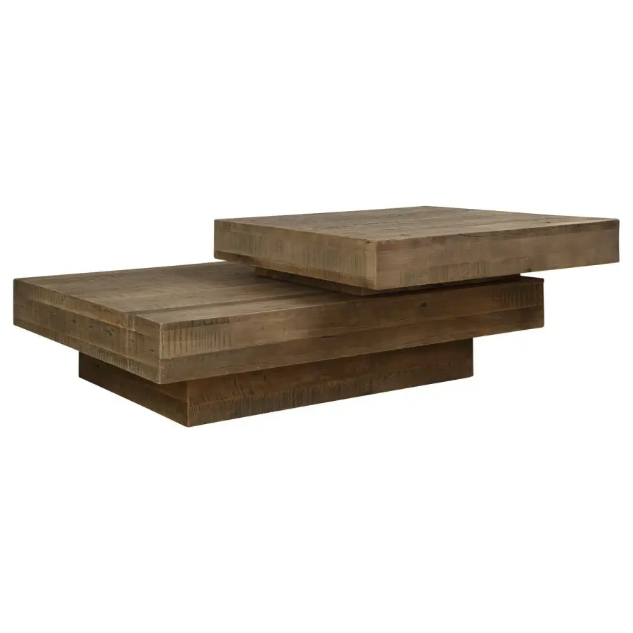 Rustic Planes Reclaimed Oak Coffee Table