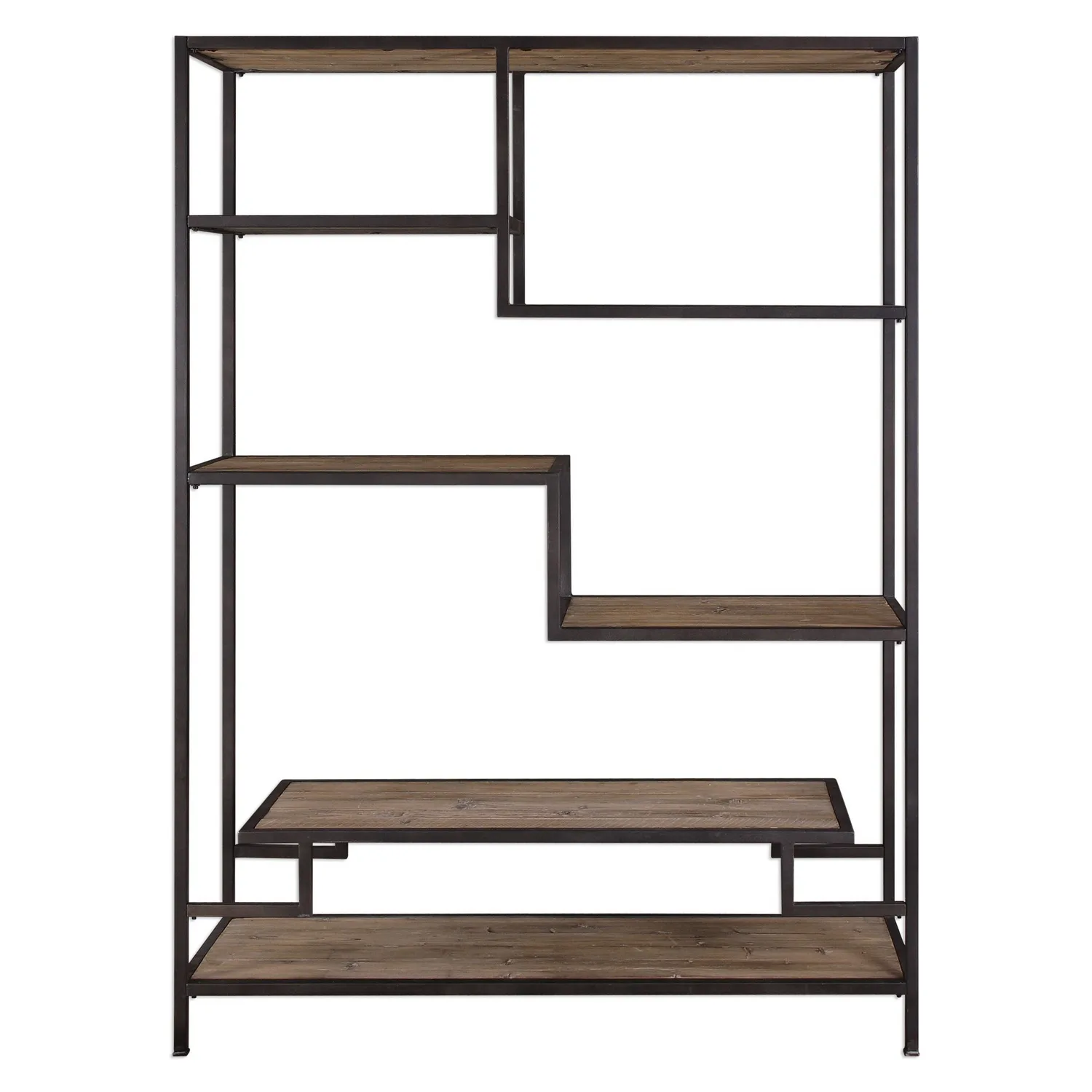 Sherwin Etagere in Aged Black