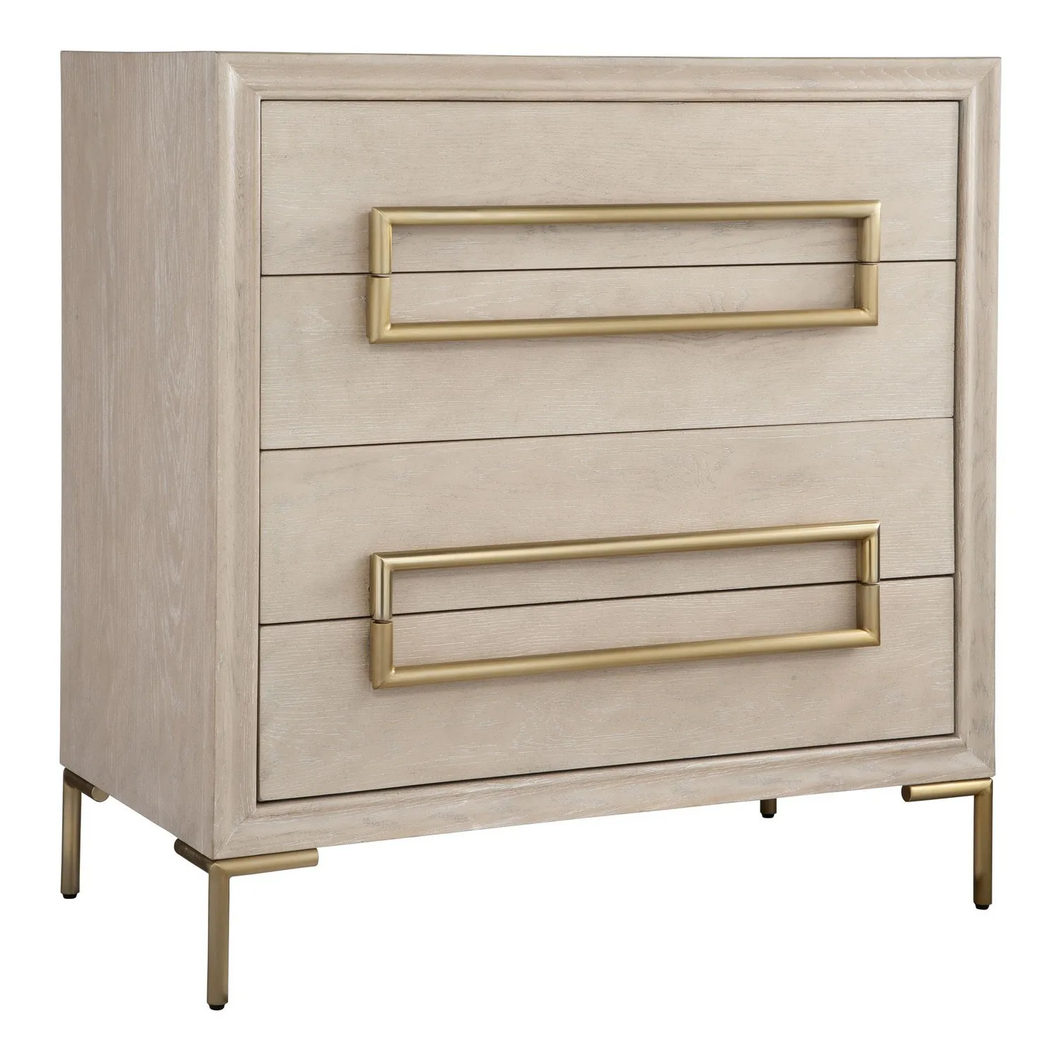 Alessia Accent Chest in Brushed Brass