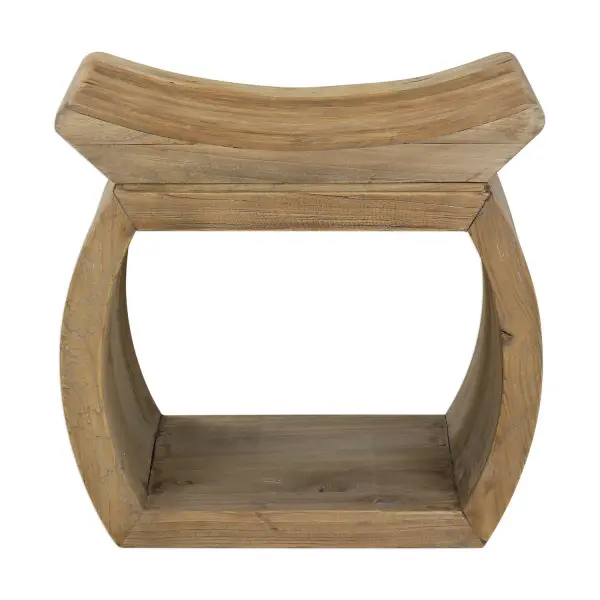 Built Of 100% Reclaimed Elm Wood, Featuring An Eye-catching Scooped Seat. Each Piece Is Complete With Rich Graining, Distress Marks And Shading, Showcasing The Unique History Of Each Board. Solid Wood Will Continue To Move With Temperature And Humidity Changes, Which Can Result In Small Cracks And Uneven Surfaces, Adding To Its Authenticity And Character. Collection: Connor Designer: Matthew Williams Finish: Solid Wood Width: 18.00" Height: 17.00" Length: 14.00" Weight: 26.00 lb Material: Reclaim Elm Wood Country of Origin: China Safety Rating: Indoor Only