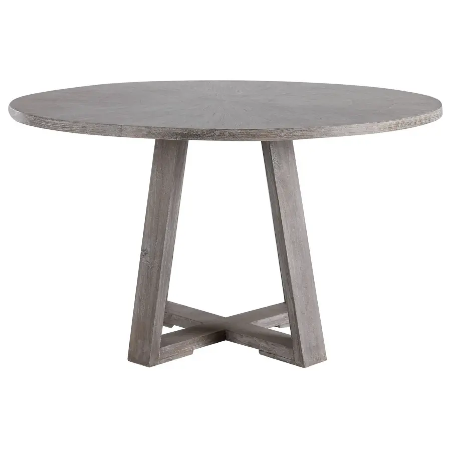 Gidran Dining Table in Soft Gray