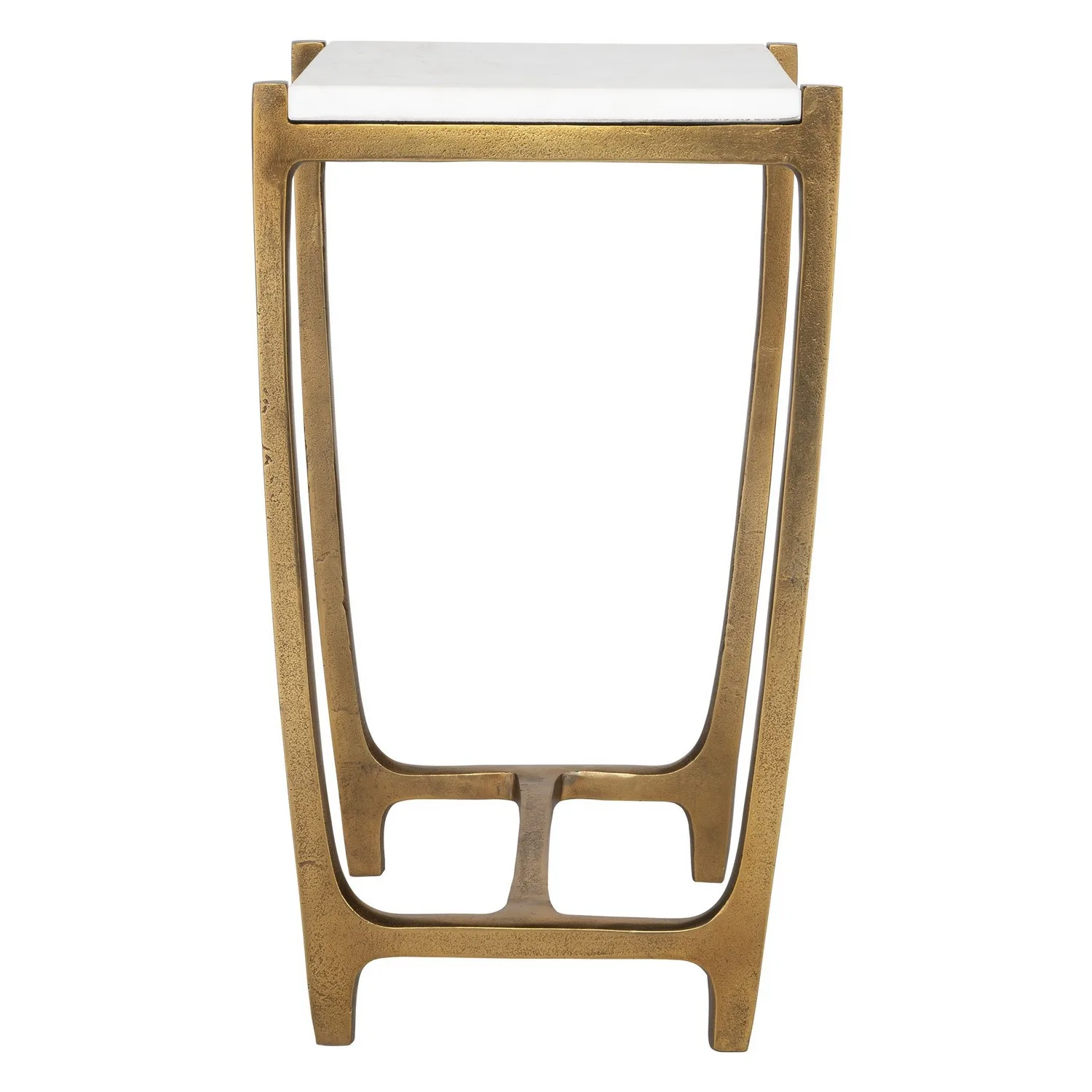 Affinity Accent Table in Antique Gold