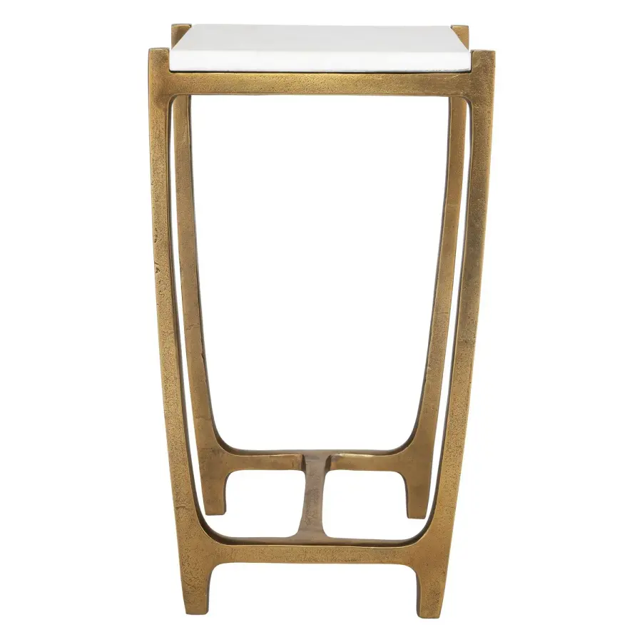 Uttermost Affinity Accent Table in Antique Gold