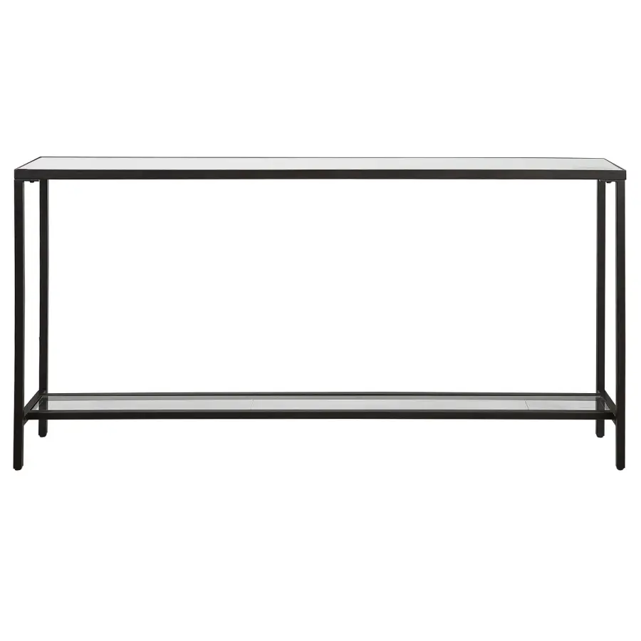 Hayley Console Table in Matte Black