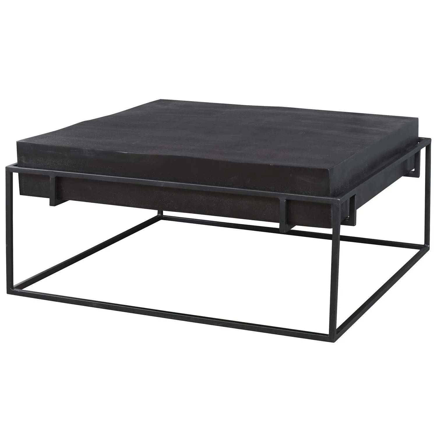 Telone Coffee Table in Dark Oxidized Black