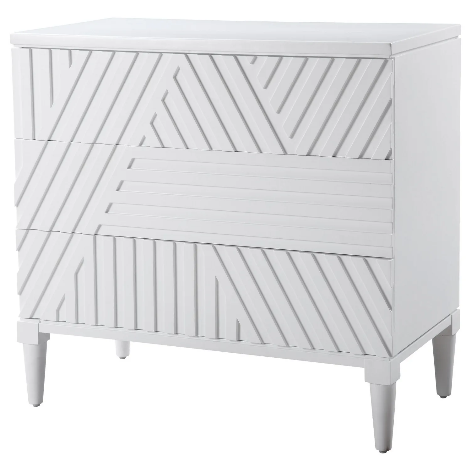 Colby Drawer Chest in White