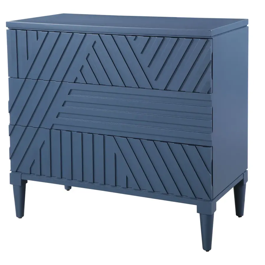 Colby Drawer Chest in Blue