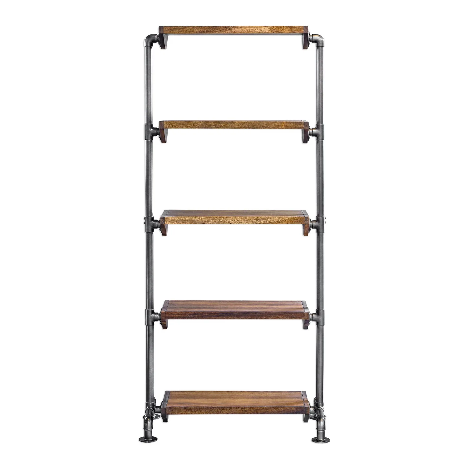 Rhordyn Etagere in Aged Gunmetal