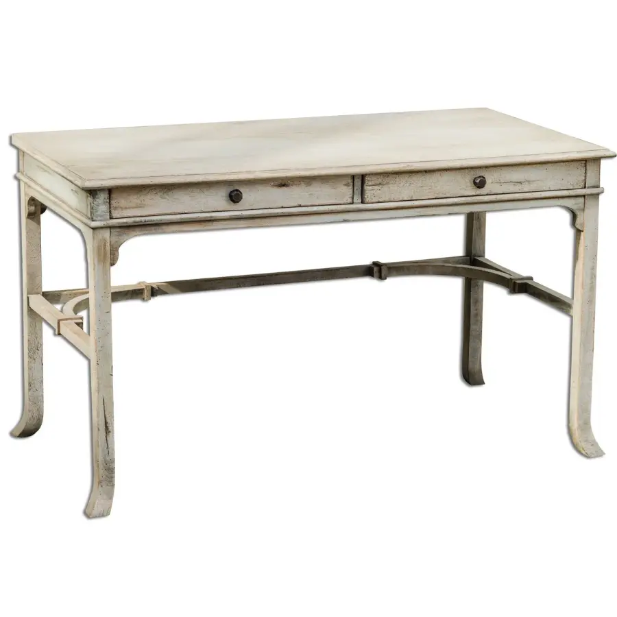 Bridgely Desk in Aged White