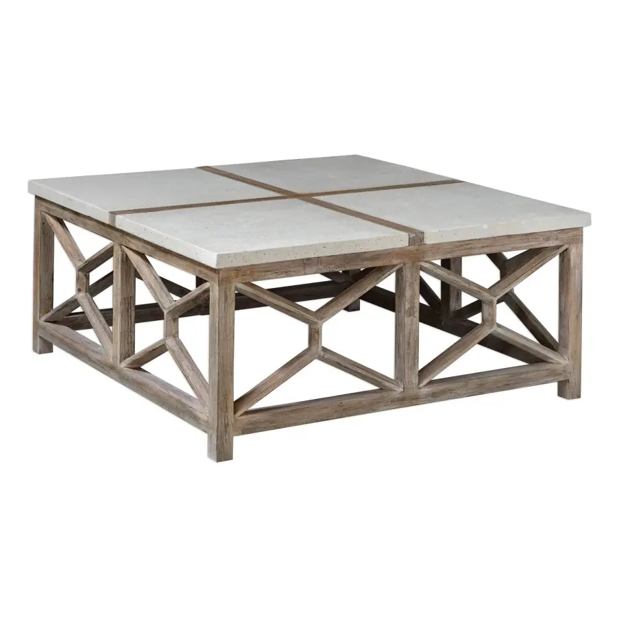 Catali Coffee Table in Natural Stone