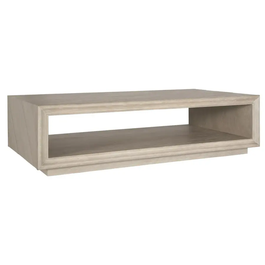 Prism Coffee Table in Light Oak Solids With Oak Veneer
