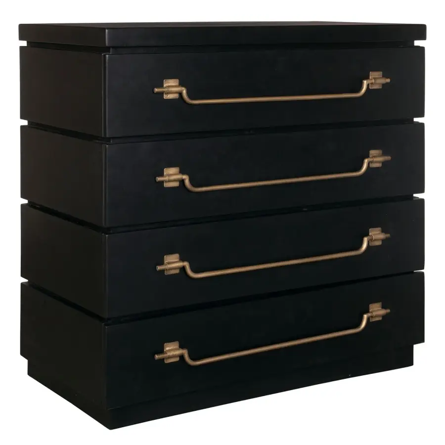 Halifax Accent Chest in Black