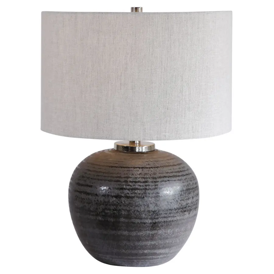 Mikkel One Light Table Lamp in Brushed Nickel