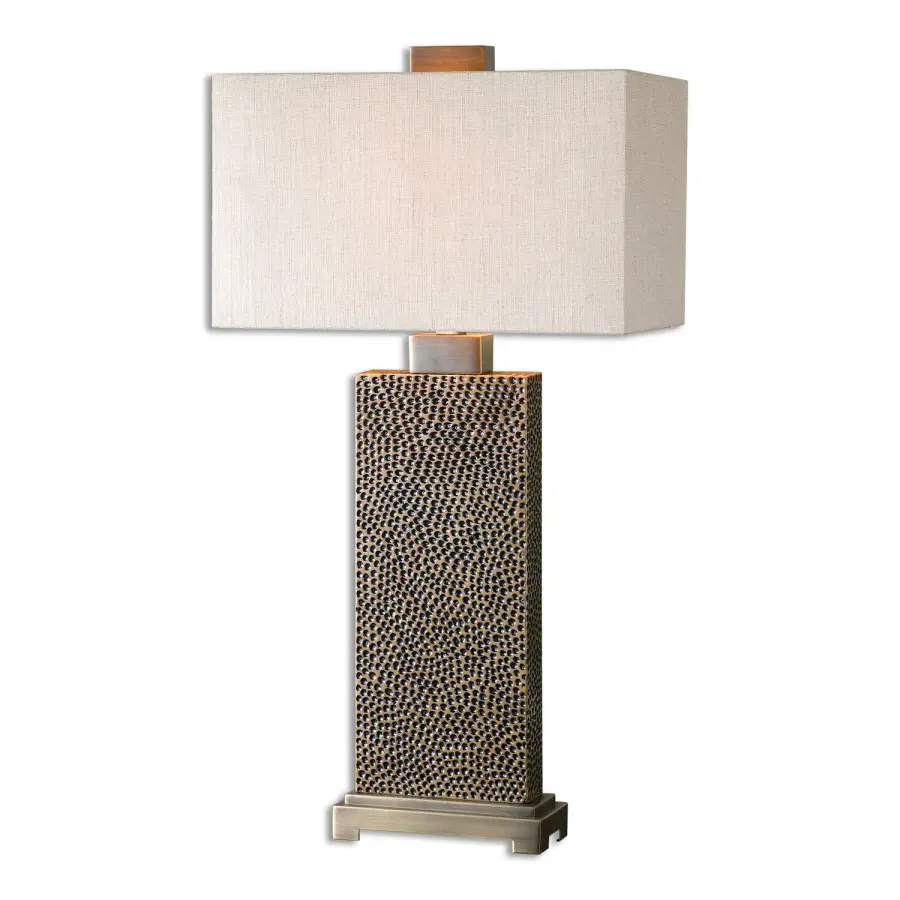 Canfield One Light Table Lamp in Coffee Bronze