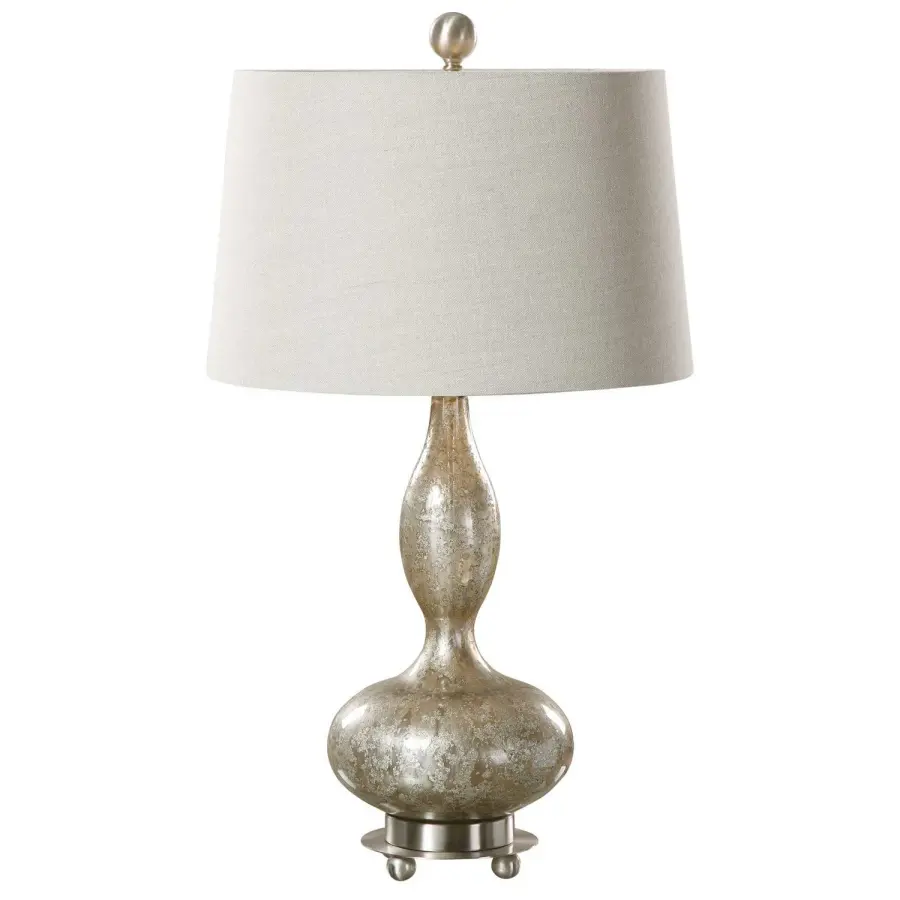 Vercana Table Lamp, Set of 2 - Brushed Nickel