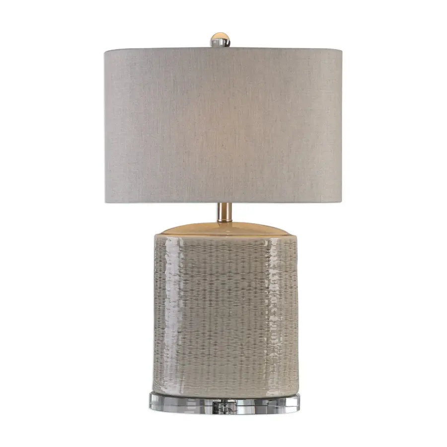 Modica One Light Table Lamp in Brushed Nickel