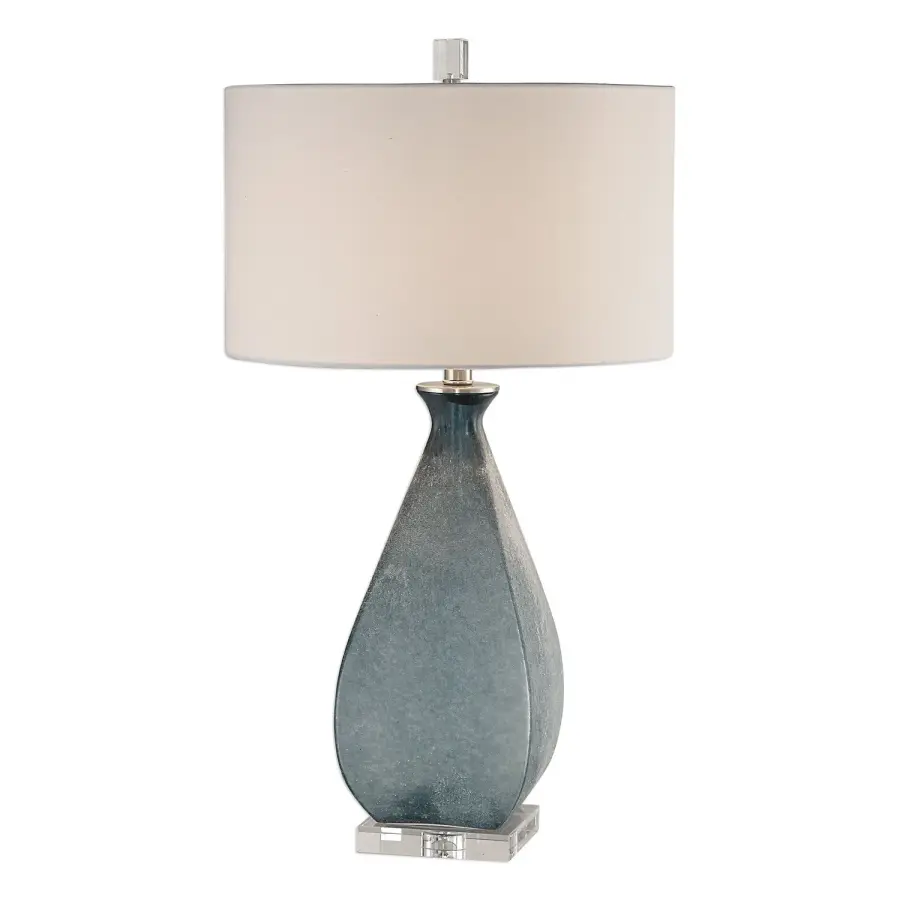 Atlantica One Light Table Lamp in Brushed Nickel