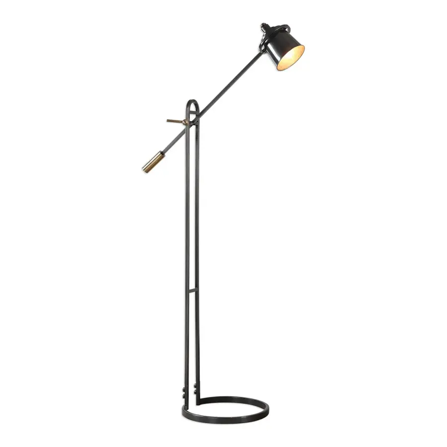 Chisum One Light Floor Lamp in Dark Oil Rubbed Bronze