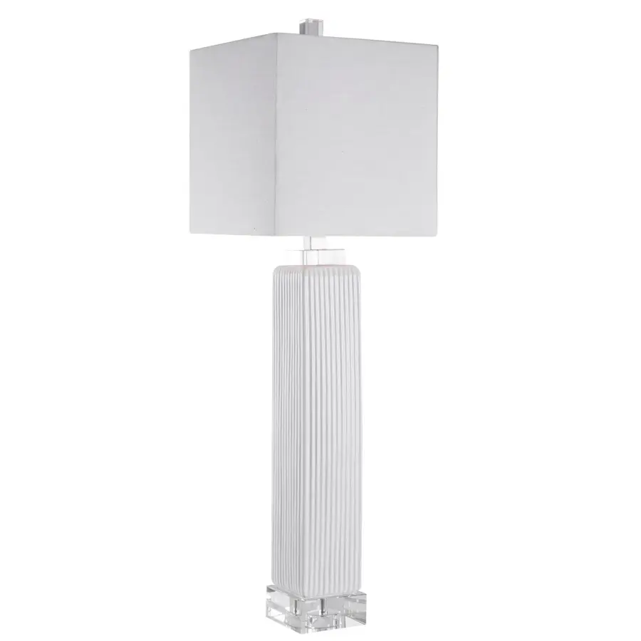 Bennett One Light Buffet Lamp in Brushed Nickel