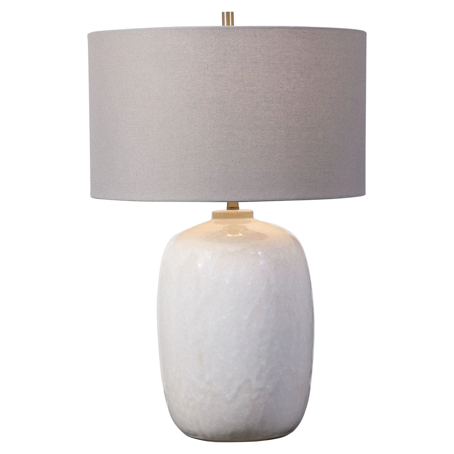 Winterscape One Light Table Lamp in Brushed Nickel