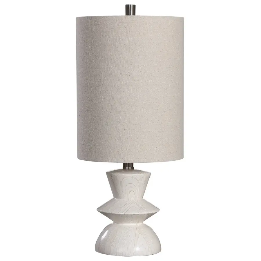 Stevens One Light Buffet Lamp in Brushed Nickel