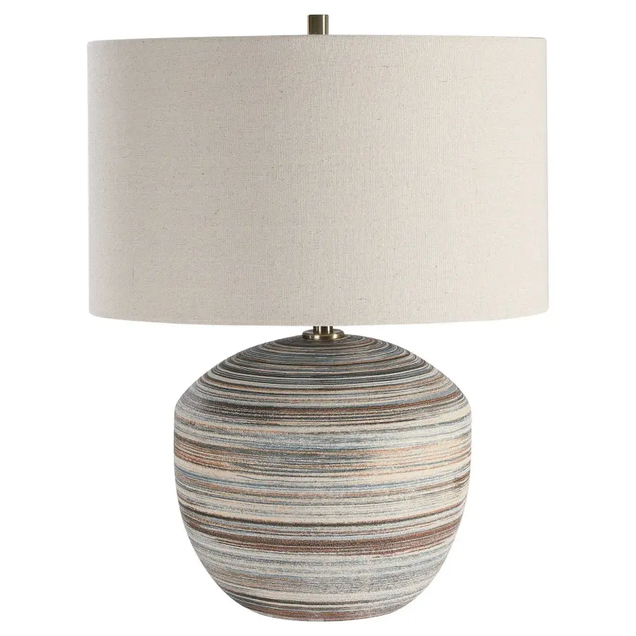 Prospect One Light Accent Lamp in Brushed Brass