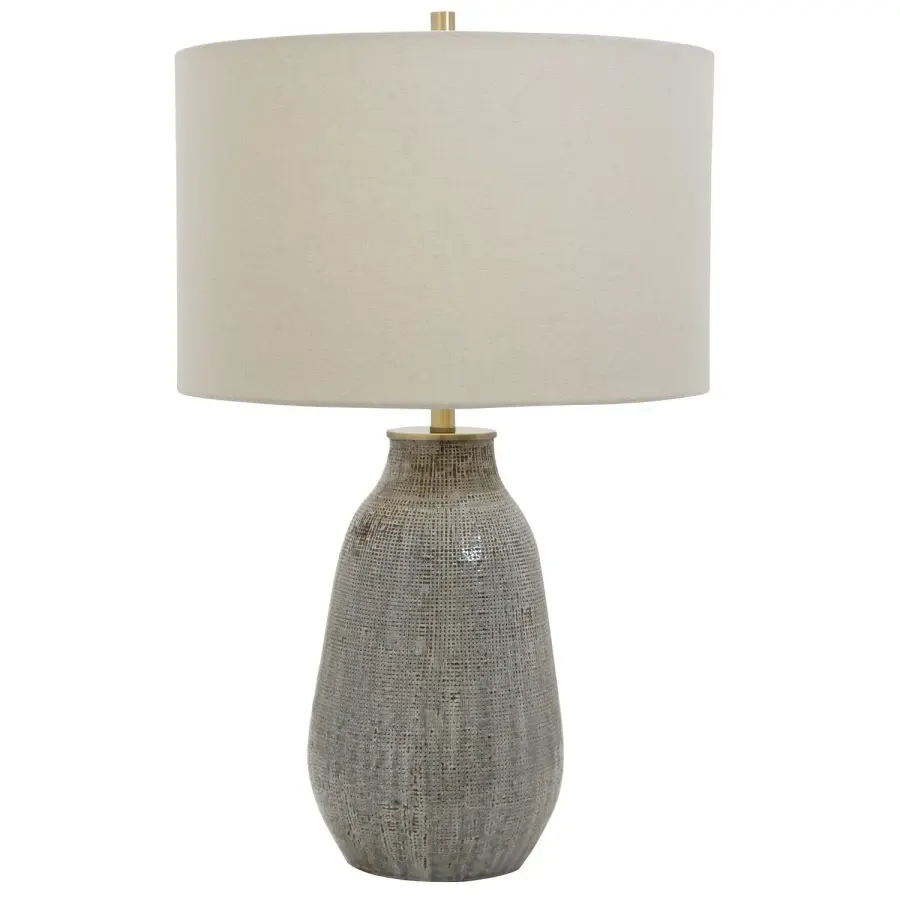 Monacan One Light Table Lamp in Antique Brushed Brass