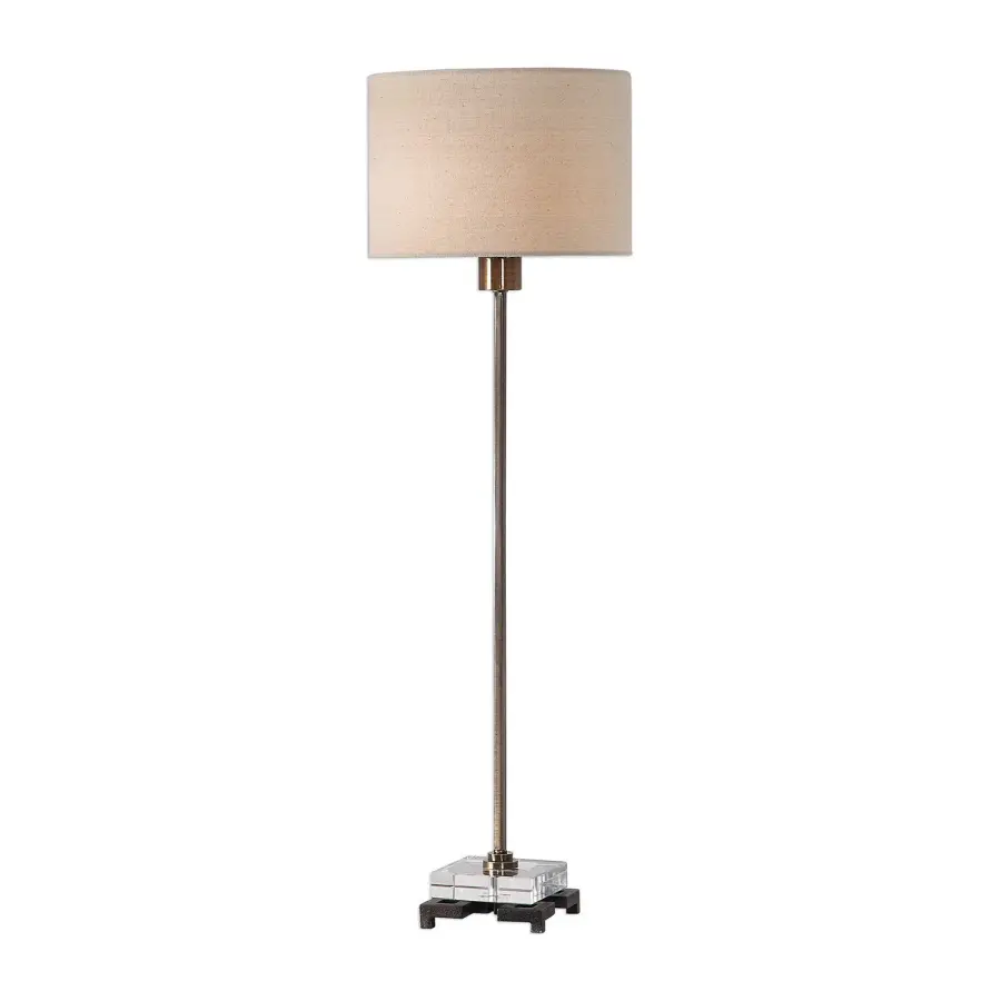 Danyon One Light Table Lamp in Antique Brass