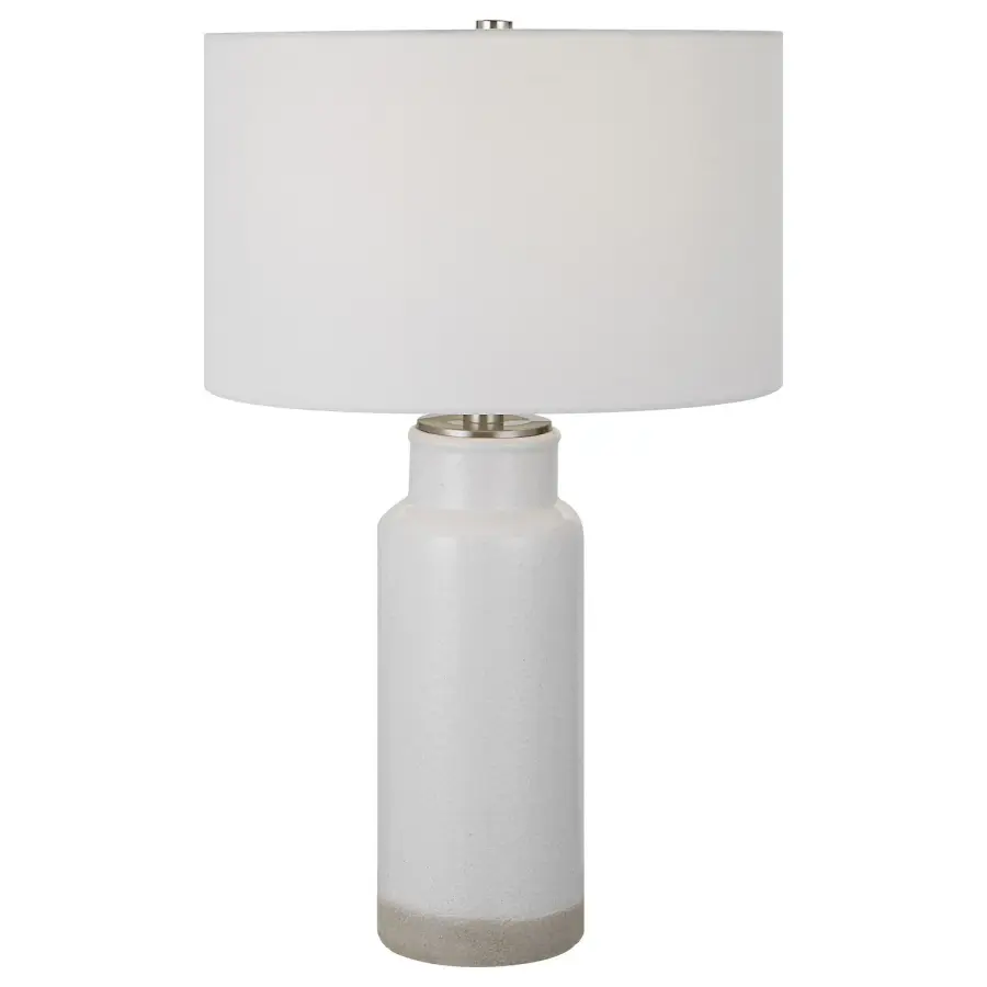 Albany One Light Table Lamp in Brushed Nickel