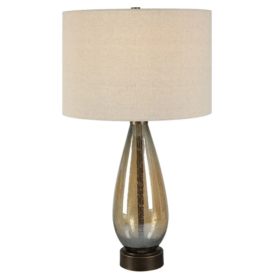 Baltic One Light Table Lamp in Rustic Bronze