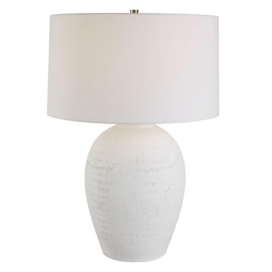 Reyna One Light Table Lamp in Brushed Nickel