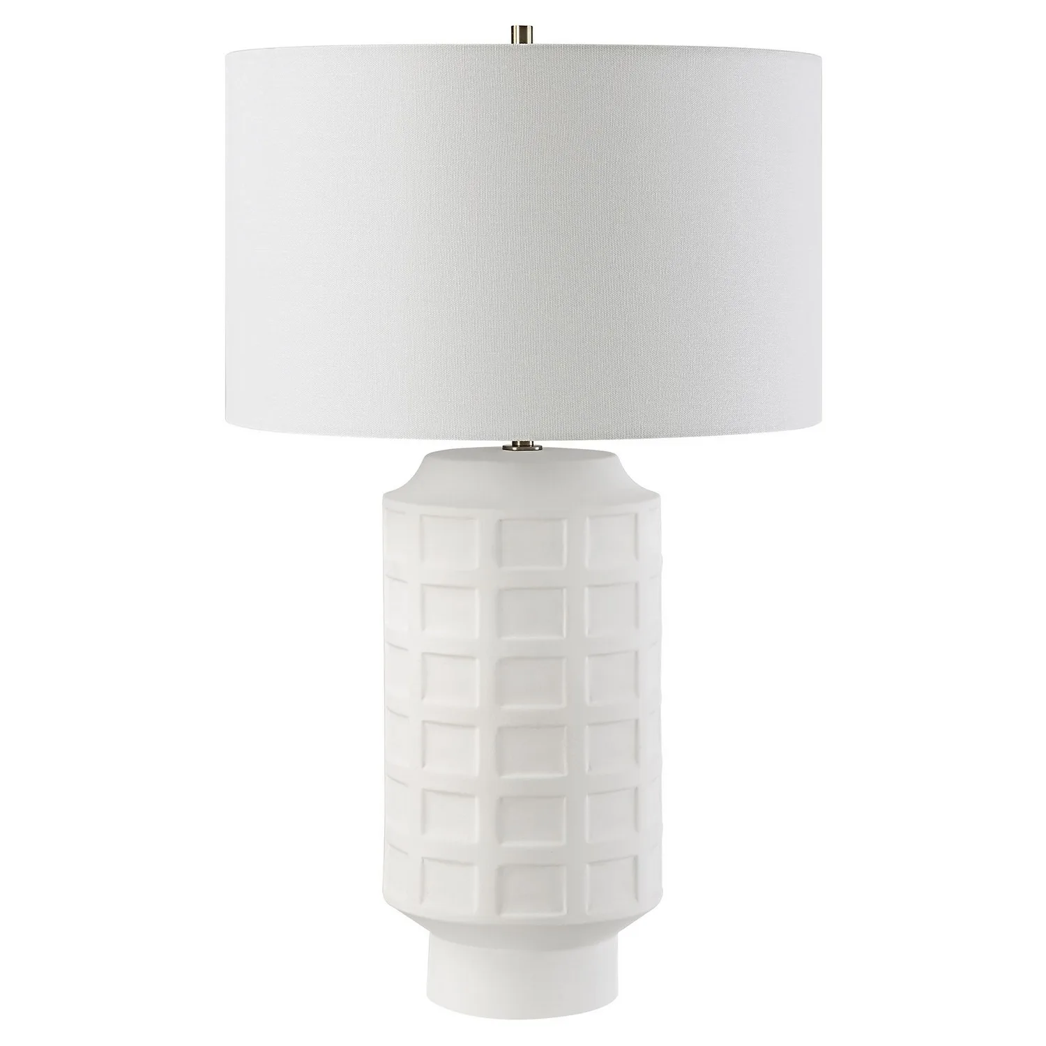 Window One Light Table Lamp in Antique Brass