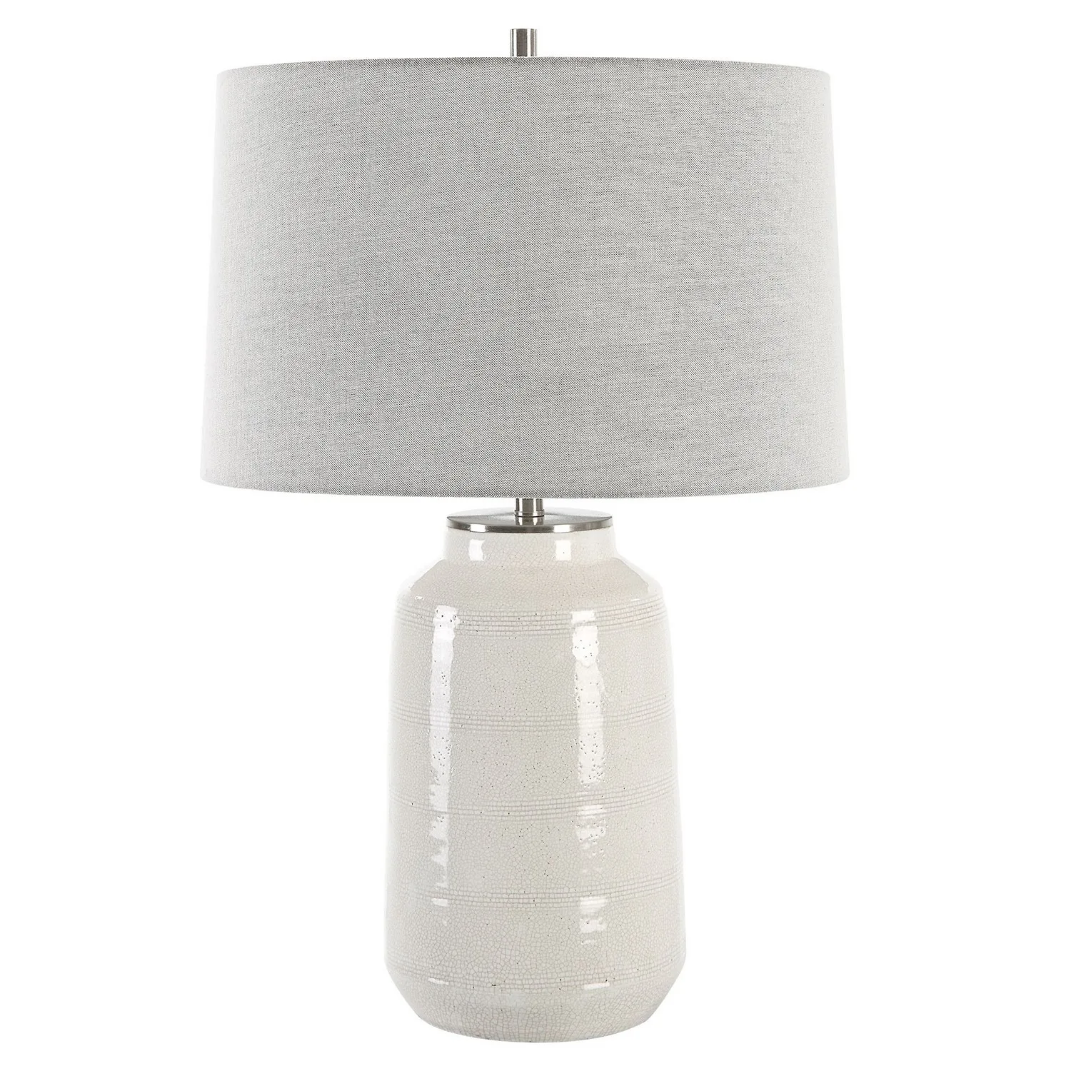 Odawa One Light Table Lamp in Brushed Nickel