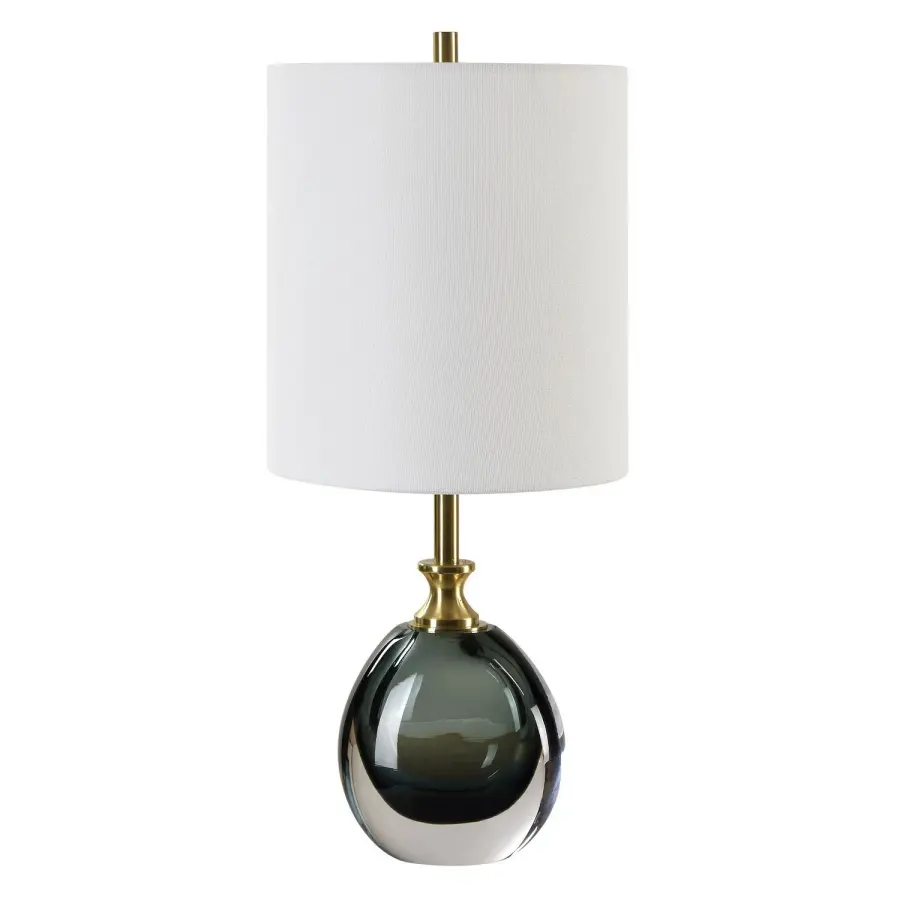Enigma One Light Buffet Lamp in Brass