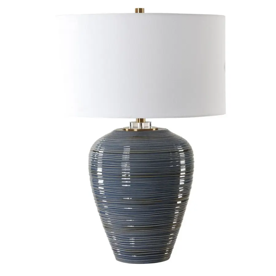 Moher One Light Table Lamp in Brass