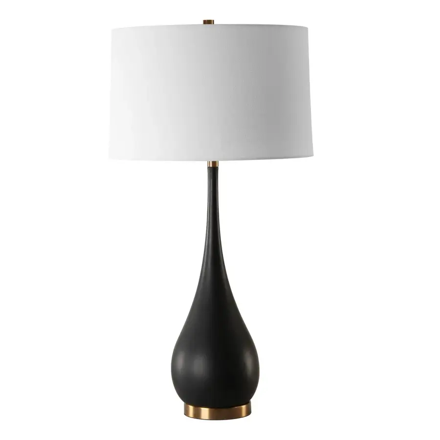 Nocturnal One Light Table Lamp in Brass