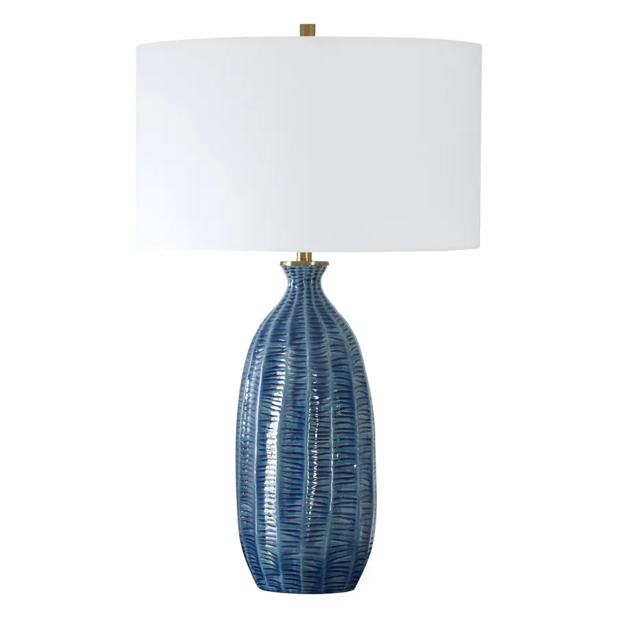 Bixby One Light Table Lamp in Antique Brass