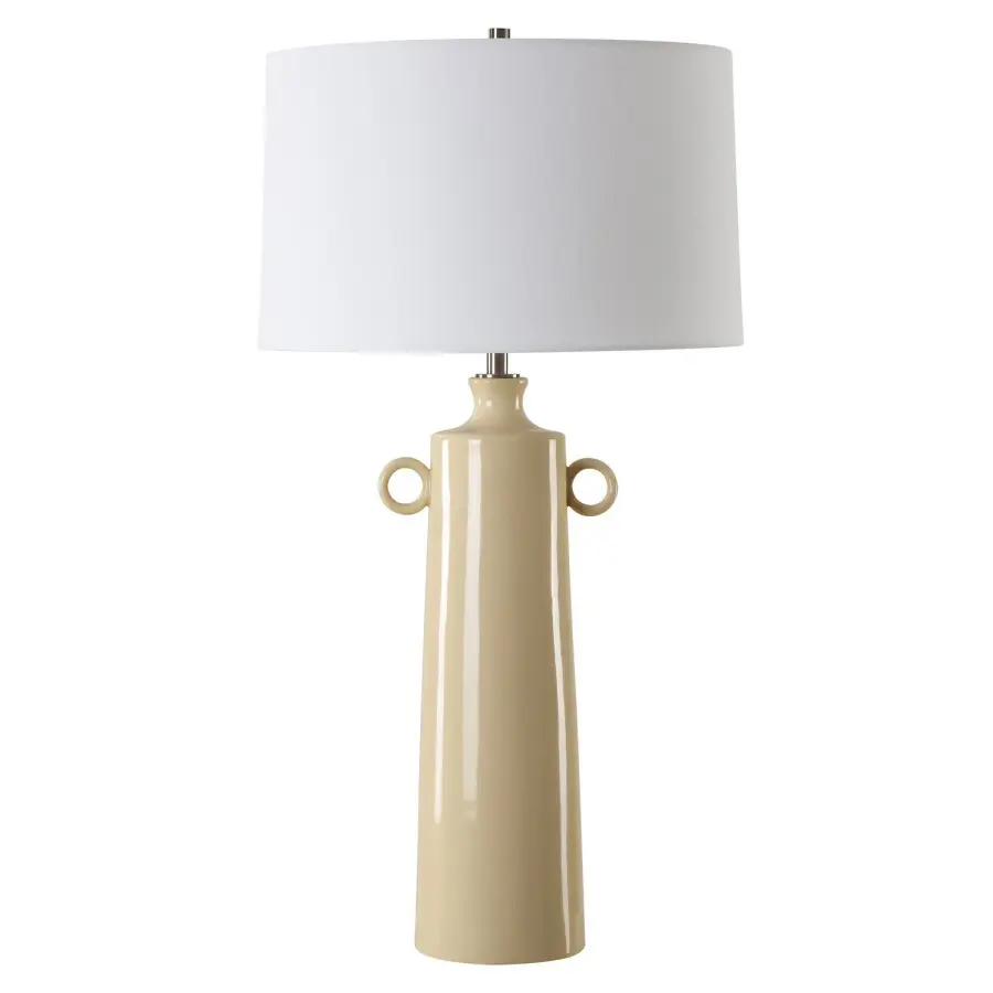 Florero One Light Table Lamp in Brushed Nickel