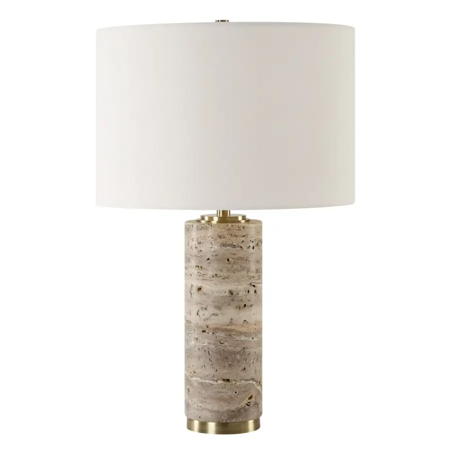 Cortado One Light Table Lamp in Antique Brass