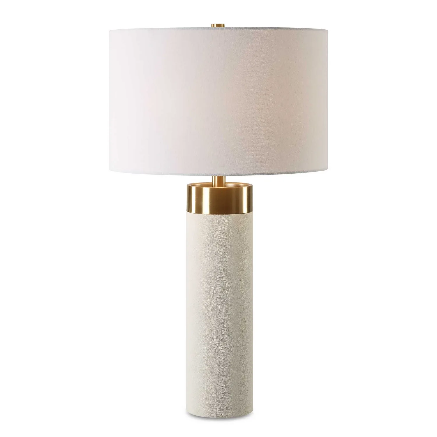 Wessex One Light Table Lamp in Antique Brushed Brass
