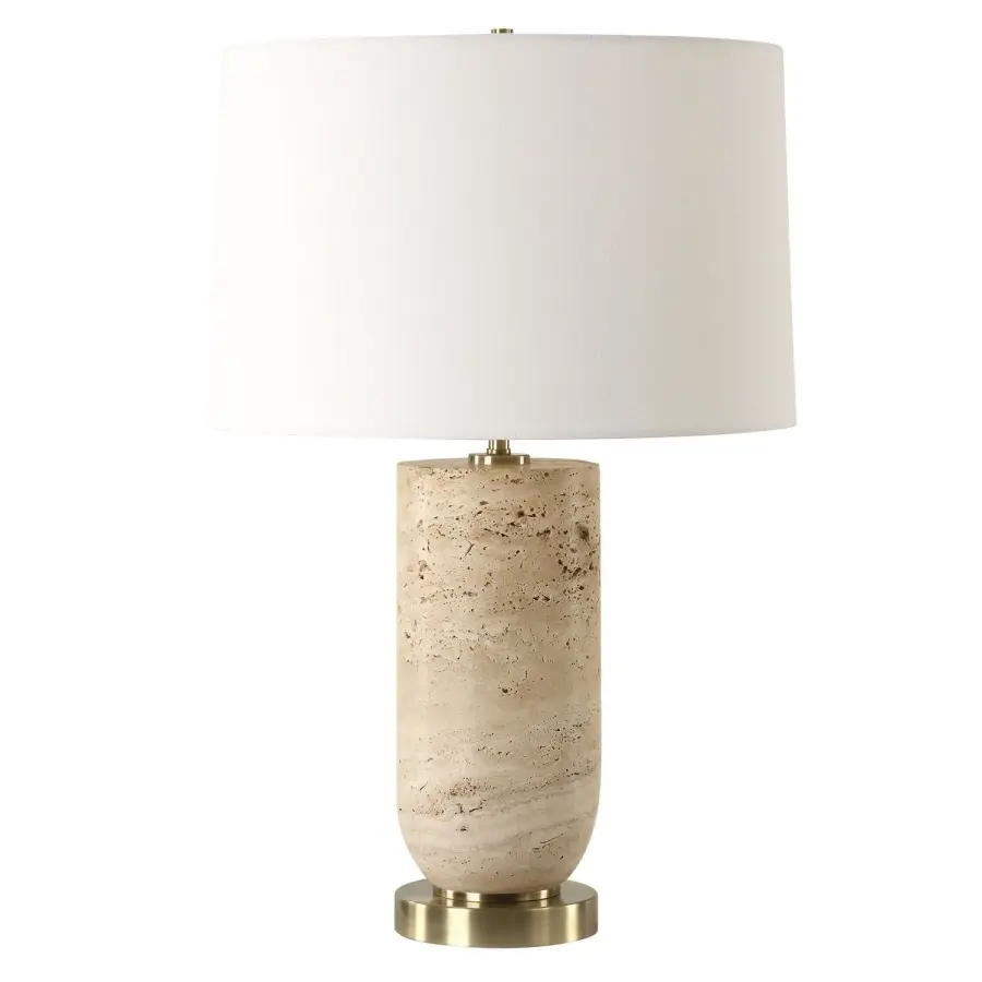 Aubrey One Light Table Lamp in Antique Brass