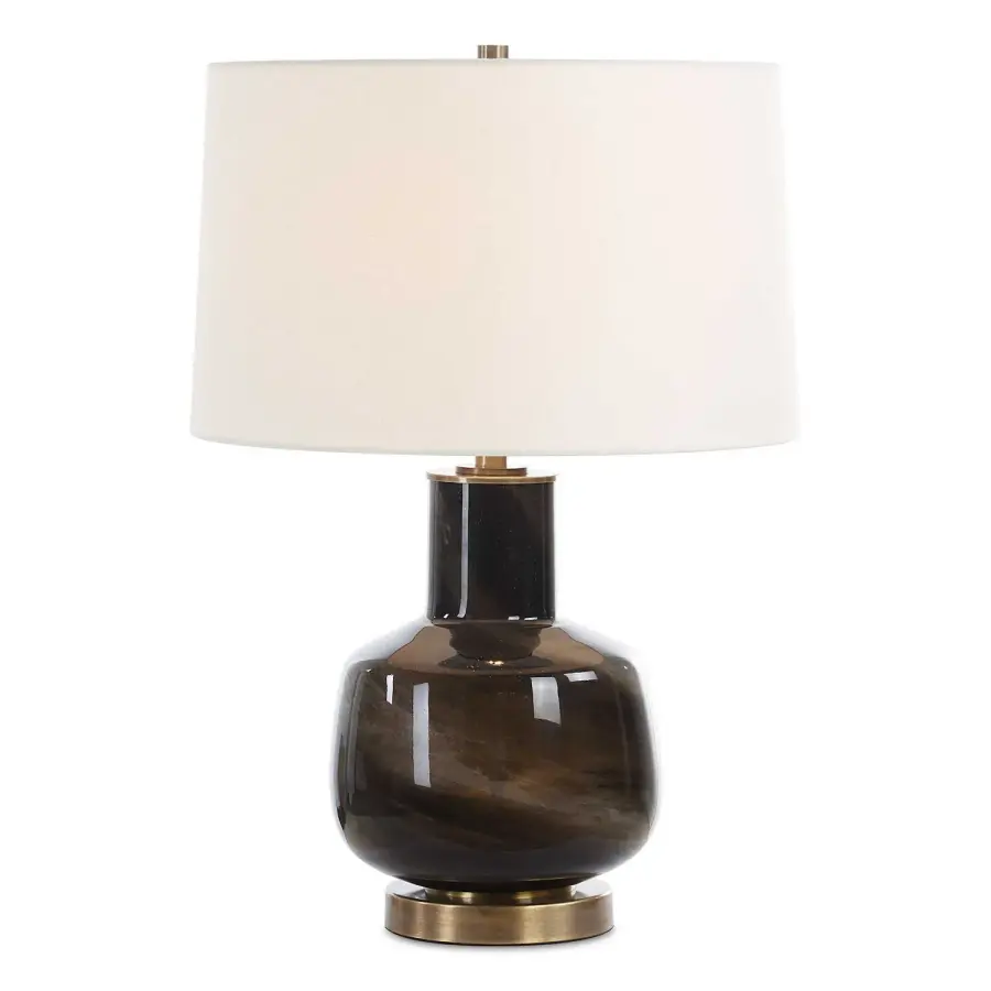 Uttermost Buchanan One-Light Table Lamp in Brass
